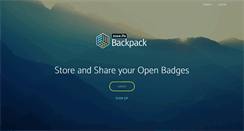 Desktop Screenshot of beta.openbadges.org